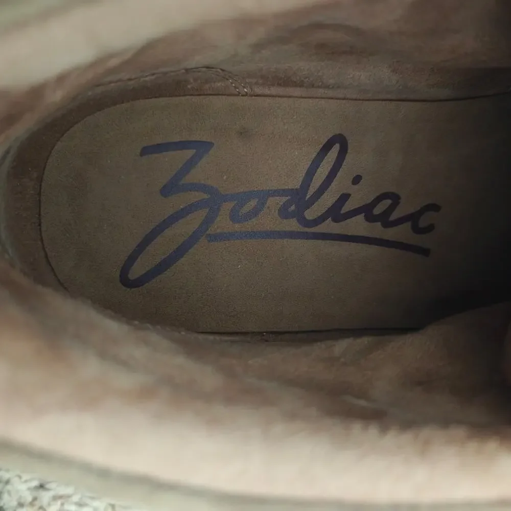 Zodiac Siona Women's Size 7 M Platform Sneaker Boots Southwest Aztec Tan